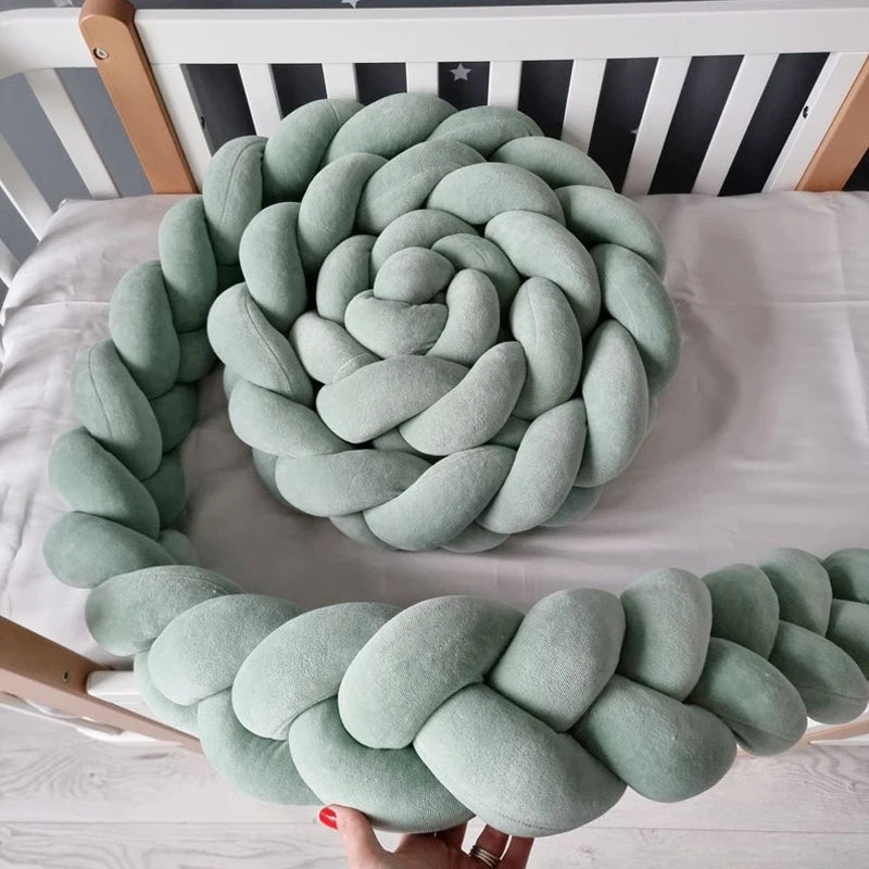 Braided Crib Bumper Confort