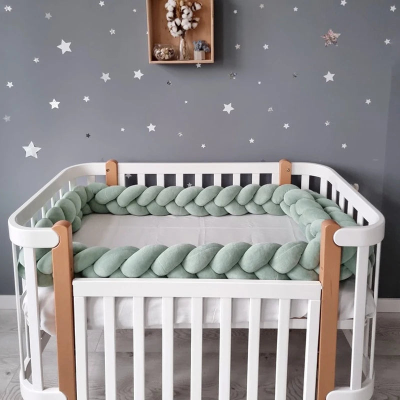 Braided Crib Bumper Confort