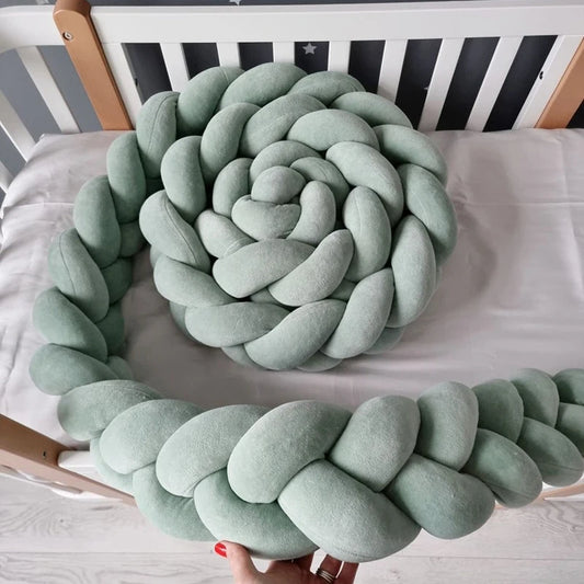 Braided Crib Bumper Confort