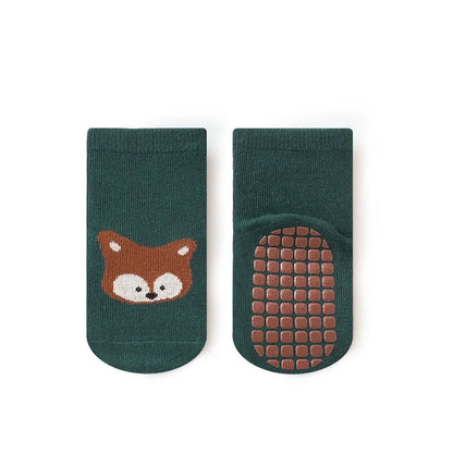 6 Pairs Kids Non-Slip Socks