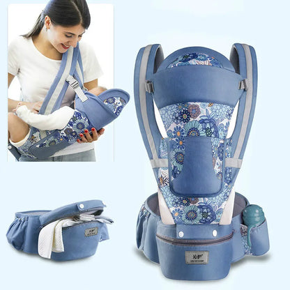 Ergonomic Baby Carrier With Hip Seat
